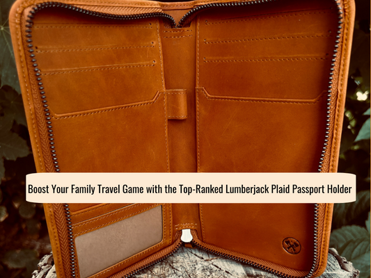 Boost Your Family Travel Game with the Top-Ranked Lumberjack Plaid Passport Holder