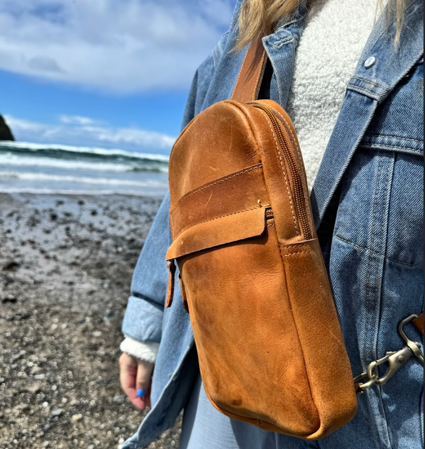 The Boreal Cross Body Bag by Lumberjack Plaid: The Ultimate Travel Companion for High-Stress Individuals