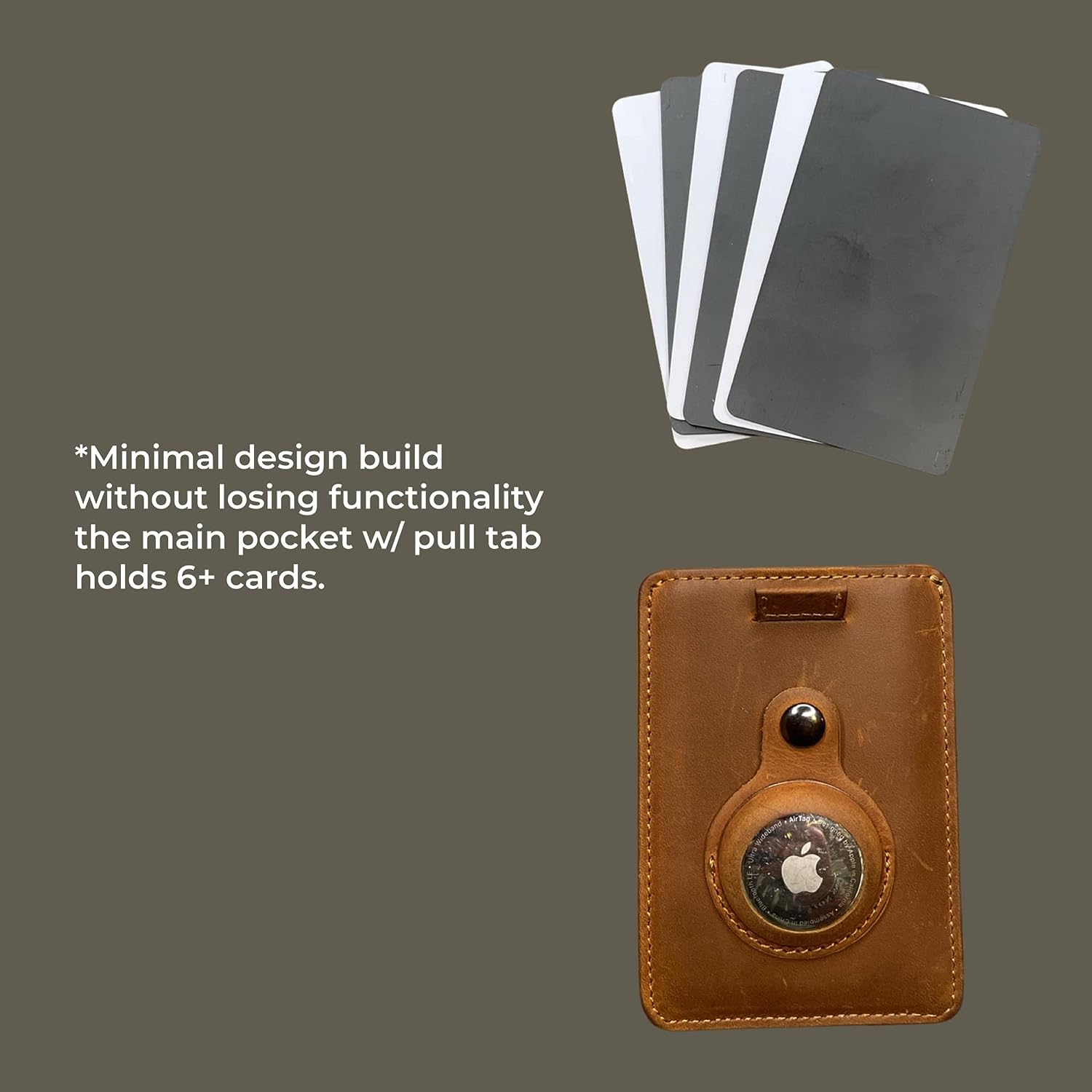 HOBBY wallet with AirTag pocket - Insider Line 182714102 -  -  minimalist wallets factory