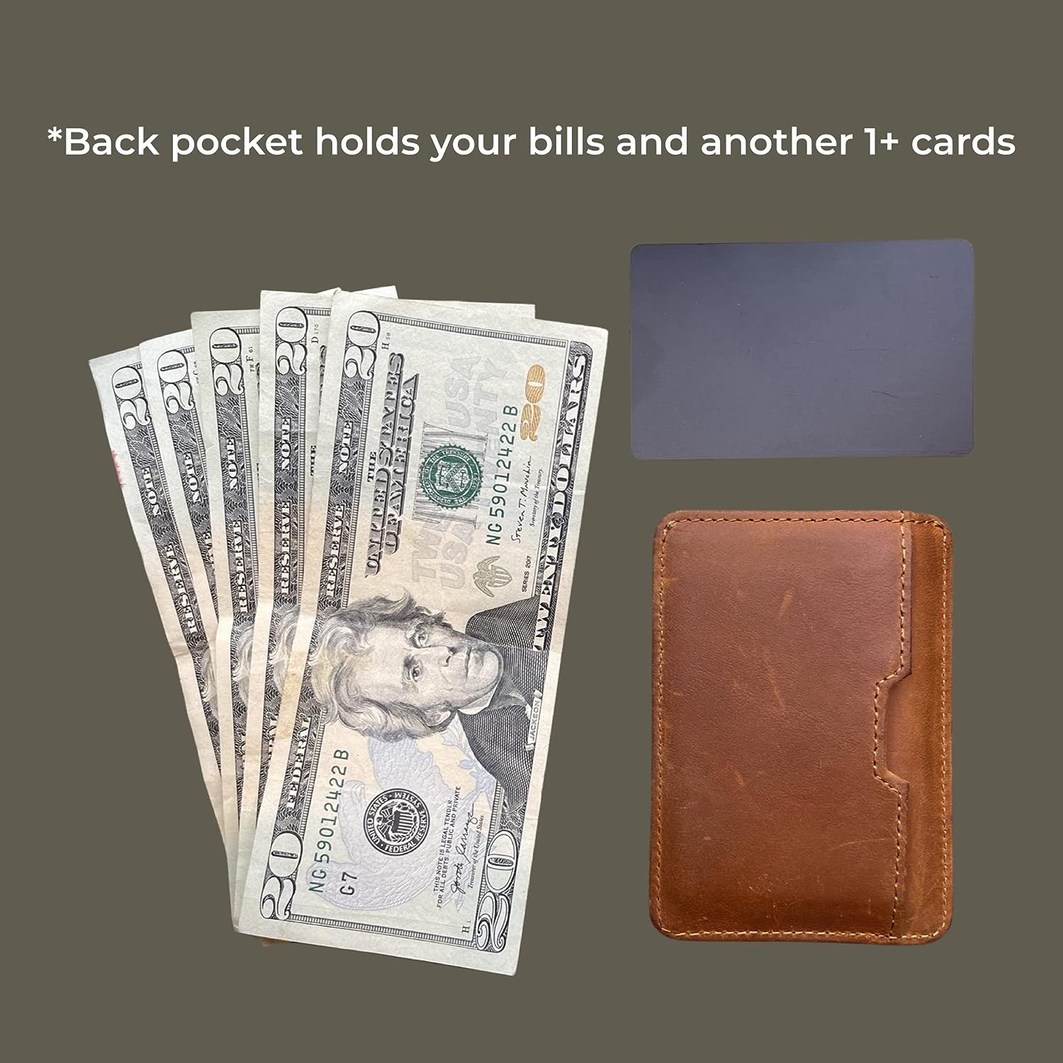 VIKING RFID wallet with AirTag pocket - Insider Line 182814102 -   - minimalist wallets factory
